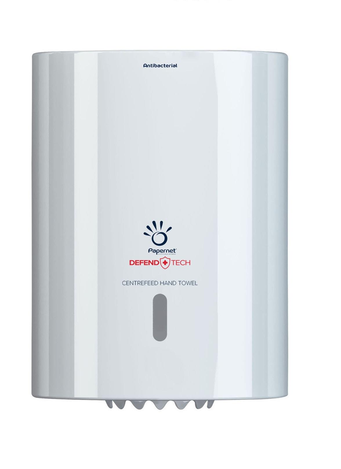 Handtuchrollenspender Kunststoff weiß Centrefeed 416144