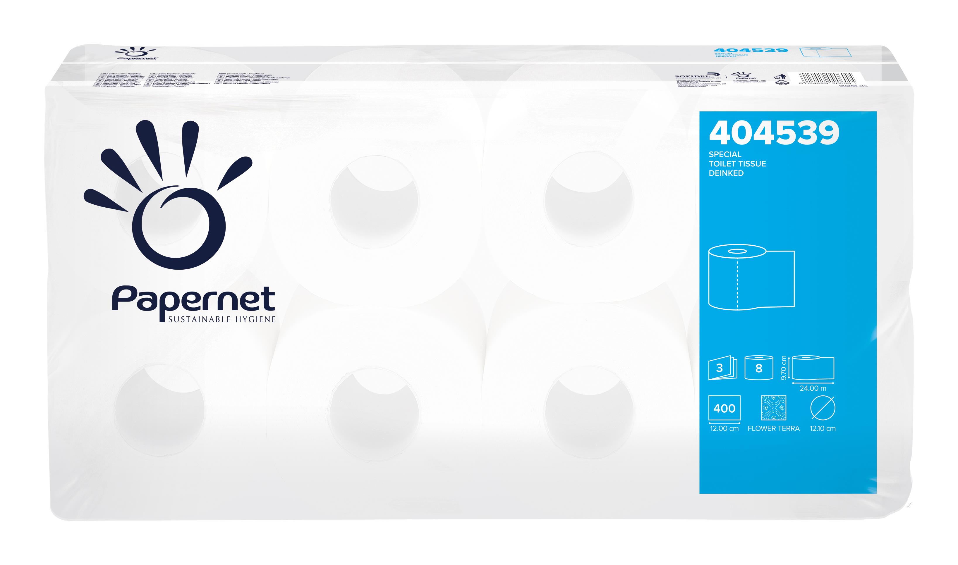 Toilettenpapier 3 lagig extra weiß Recycling Toilettenpapier 3 lagig extra weiß Recycling