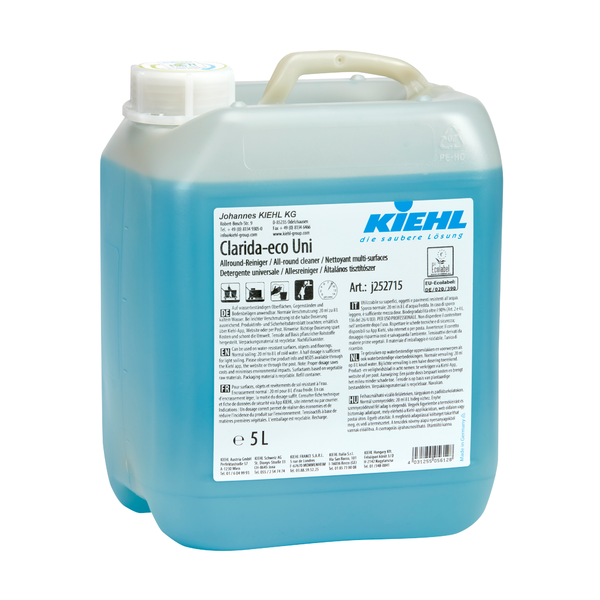 Clarida Eco Uni Unterhaltsreiniger 2x5 Liter
