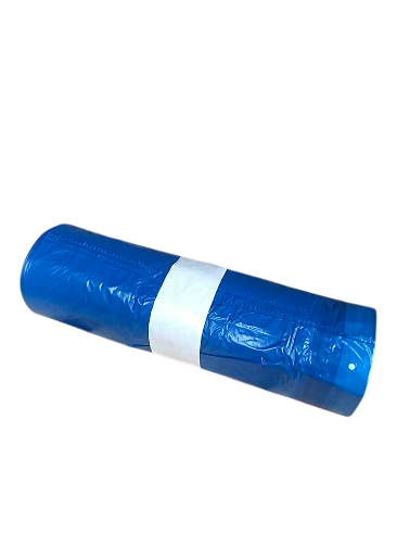 Müllsack 700 x 1000 mm 120 Liter blau T60 LDPE mit Zugband Müllsack 700 x 1000 mm 120 Liter blau T60 LDPE mit Zugband