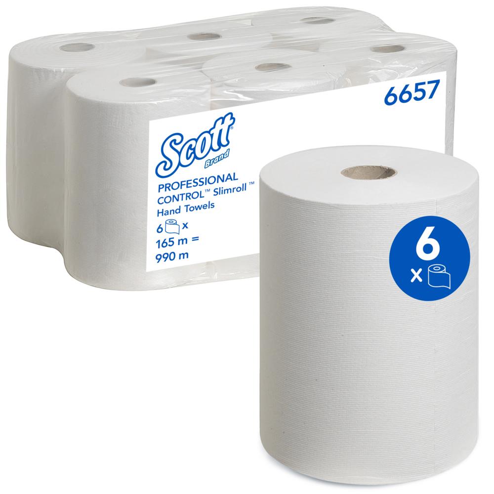 Handtuchrolle 1 lagig 20 cm x 165 m weiß Airflex Slimroll Handtuchrolle 1 lagig 20 cm x 165 m weiß Airflex Slimroll