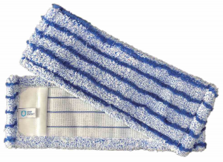 Mopp Wischbezug Microfaser blau 