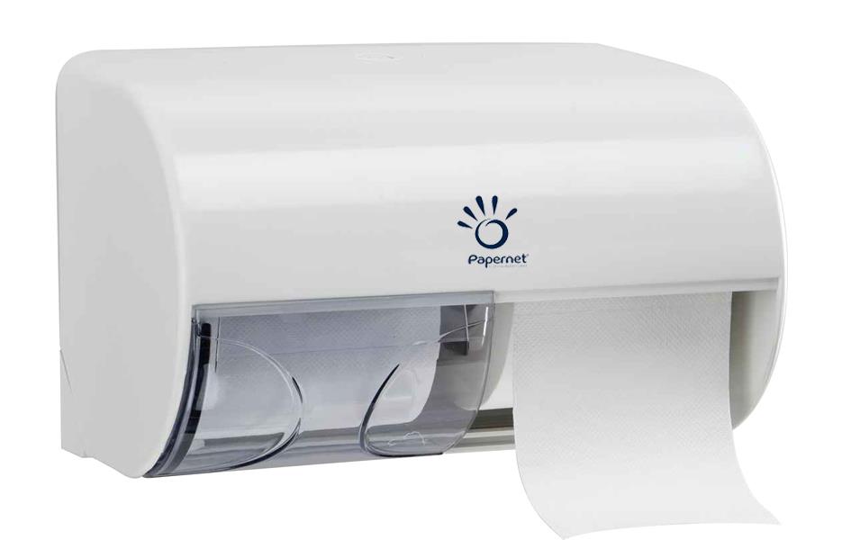 Toilettenpapierspender für 2 Rollen weiß Kunststoff 403616 Toilettenpapierspender für 2 Rollen weiß Kunststoff 403616