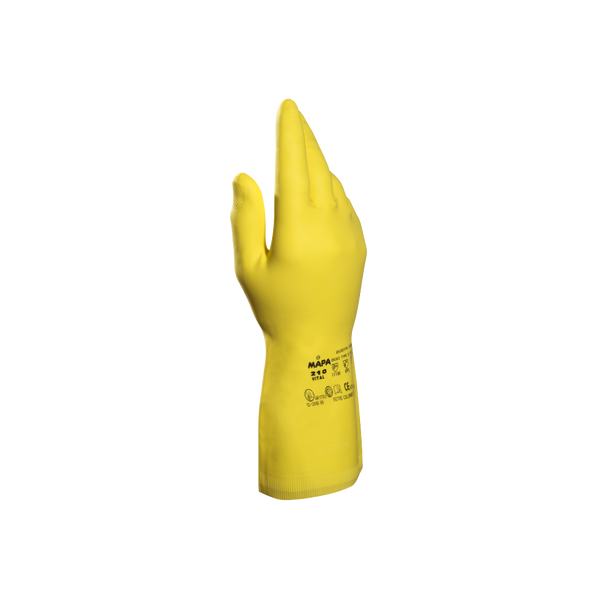 Handschuh Vital 210 Latex gelb 