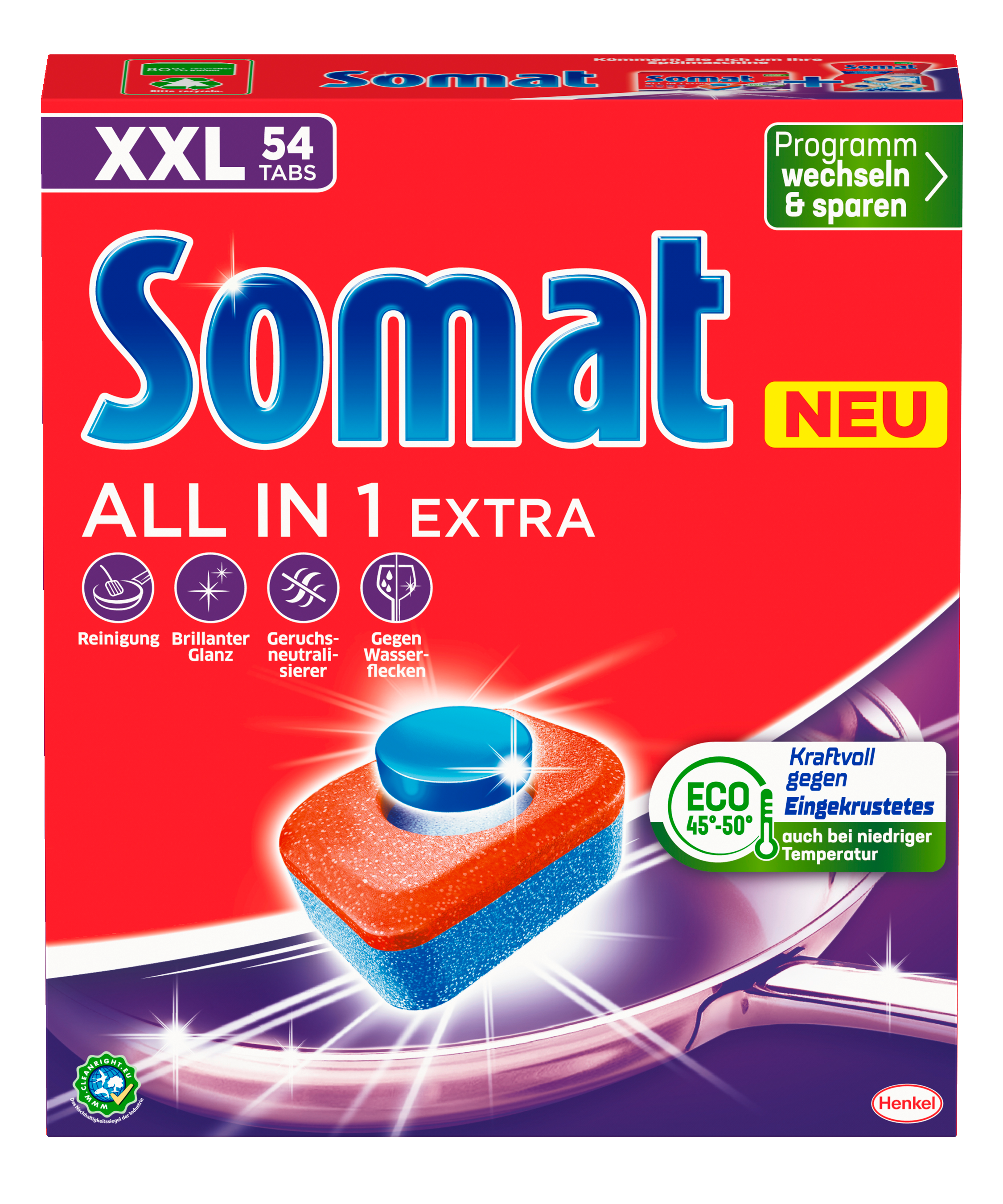 Somat Geschirr-Reiniger Tab All in 1 Extra XXL Somat Geschirr-Reiniger Tab All in 1 Extra XXL