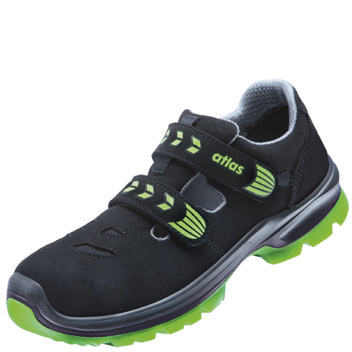 Sicherheitsschuhe Arbeitsschuhe Sandale Atlas SL 26 ESD S1 Green Sportline Gr.46